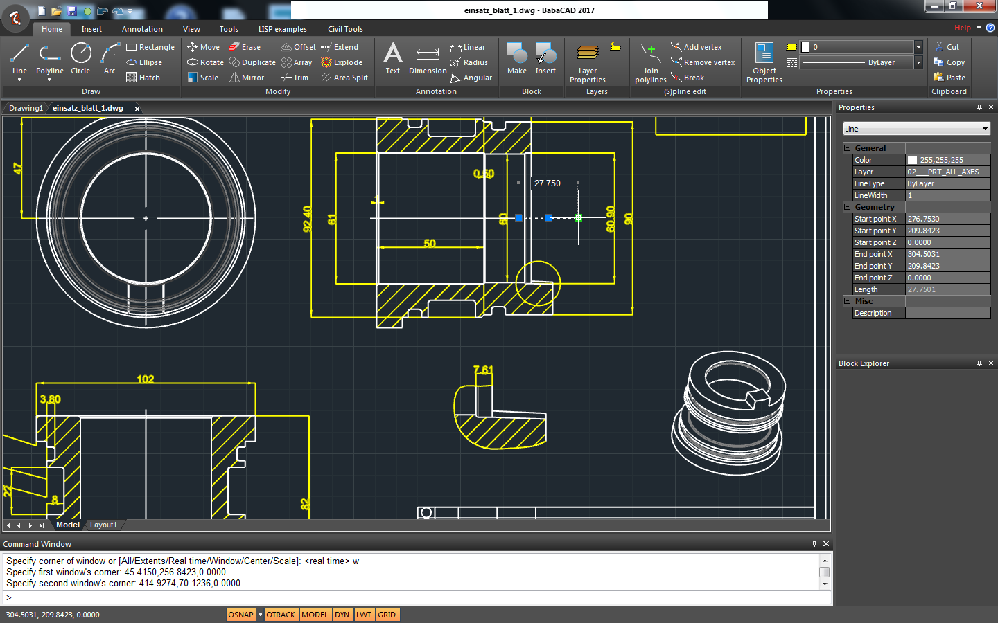 BabaCAD Besplatan CAD Program Za Projektiranje