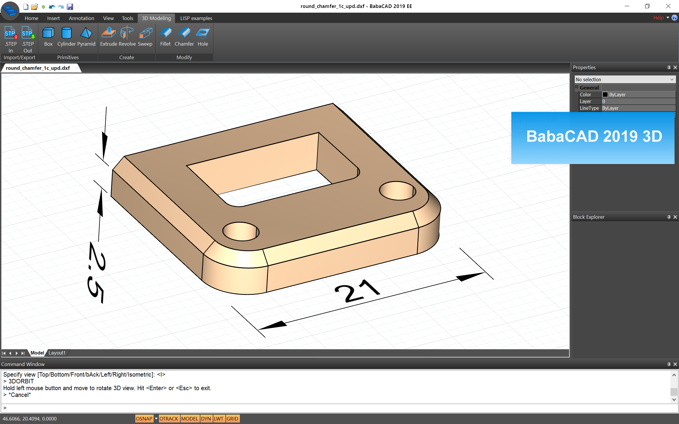 babacad tutorials