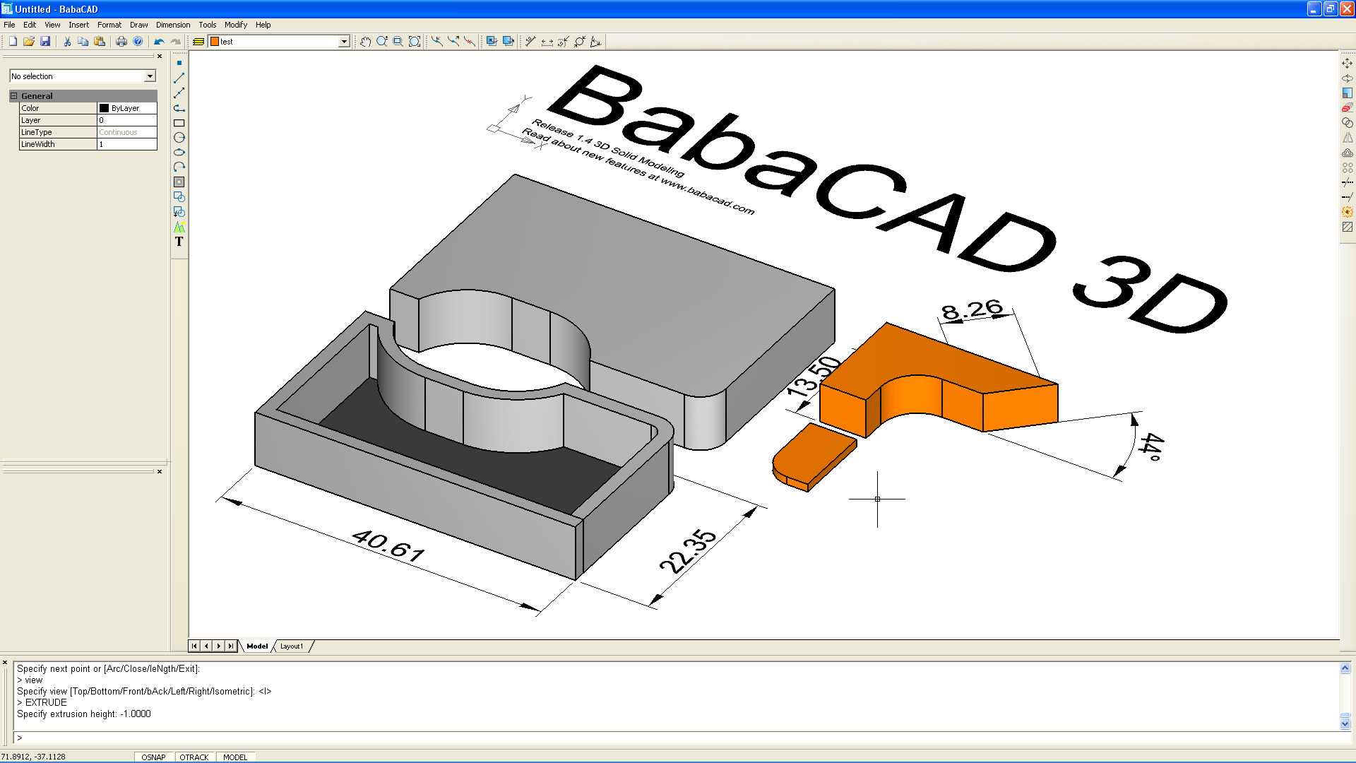 Freecad чертеж из модели